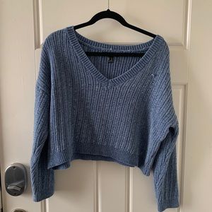 Sweater crop top